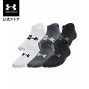 【40%OFF】公式 アンダーアーマー UNDER ARMOUR UA キッズ トレーニング ソックス 靴下 エッセンシャル ノーショー ソックス 1370543 子供 こども スポーツソックス スポーツ靴下 軽量 軽い 抗菌防臭 6足セット ノーショウソックス スポーツ アウトドア デイリー 運動 部活