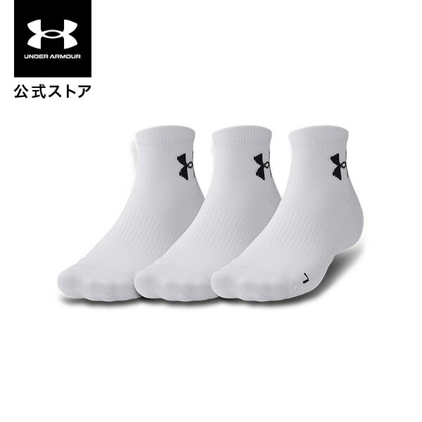 【30%OFF】【父の日】公式 アンダーアーマー UNDER ARMOUR UA メンズ バスケットボール ローソックス 3足セット トレーニング 1371937 ソックス 靴下 アウトドア スポーツ ジム 運動 部活 足首…