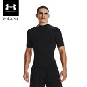 公式 アンダーアーマー UNDER ARMOUR メンズ トレーニング ベースレイヤー UA ヒートギア ヒートギアアーマー コンプレッション モック ショートスリーブ シャツ アンダーシャツ インナー 半袖 1372586 アンダーシャツ