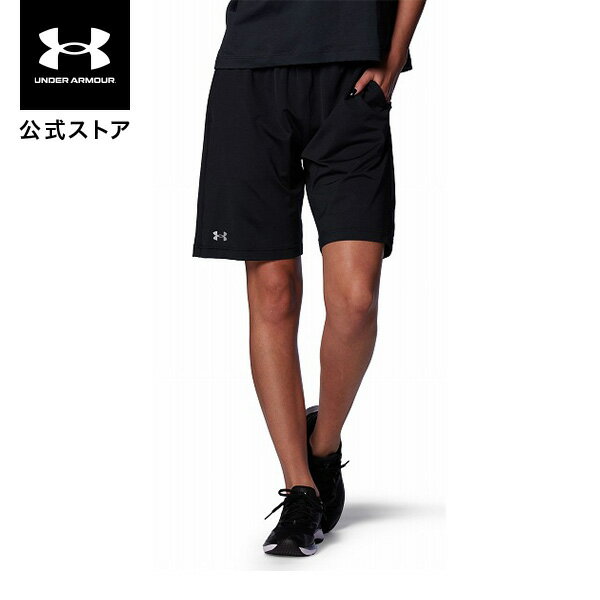 公式 アンダーアーマー UNDER ARMOUR レディース トレーニング ショートパンツ UA トレーニング ハーフ パンツ ウィメンズ ハーフパンツ 1372745 半ズボン トレーニングウェア ポケット付き 軽量 ジム フィットネス ウェア アウトドア