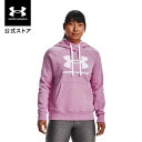 【40%OFF】公式 アンダーアーマー UNDER ARMOUR UA レディース トレーニング パーカー ライバルフリース フーディー 〈ロゴ〉 135631...