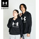 【30%OFF】公式 アンダーアーマー UNDER ARMOUR メンズ トレーニング UAライバルフリース ロゴ フーディー 1379758 アウトドア スポ...