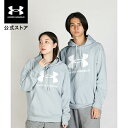 【50%OFF】公式 アンダーアーマー UNDER ARMOUR メンズ トレーニング UAライバルフリース ロゴ フーディー 1379758 アウトドア スポーツ ジム 運動 部活 レディース パーカー 長袖 フード 軽量 保温 吸汗 速乾 裏起毛 カンガルーポケット