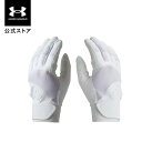 【30%OFF】公式 アンダーアーマー UNDER ARMOUR メンズ ベースボール グローブ・手袋 UA クリーンアップ バッティンググローブ 〈ノンカラー...