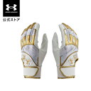【50%OFF】公式 アンダーアーマー UNDER ARMOUR キッズ ボーイズ ベースボール グローブ・手袋 UA クリーンアップ バッティンググローブバッ...