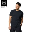 公式 アンダーアーマー UNDER ARMOUR UA UAパフォーマンスコットン ショートスリーブTシャツ(トレーニング/MEN) 1384805 Tシャツ 半袖 アウトドア スポーツ ジム メンズ 速乾 吸汗 軽量 ストレッチ 伸縮 ドライ チャージドコットン