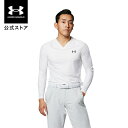 【30%OFF】公式 アンダーアーマー UNDER ARMOUR メンズ ゴルフ アンダーシャツ UA アイソチル フィッティド ロングスリーブ Vネックシャツ...