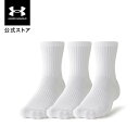 【30%OFF】公式 アンダーアーマー UNDER ARMOUR UA UAコットン ミッドクルー ソックス (3足セット)(トレーニング/UNISEX) 13...