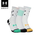 【30%OFF】公式 アンダーアーマー UNDER ARMOUR UA UAパフォーマンス テック クルー ソックス (3足セット)(トレーニング/KIDS) ...
