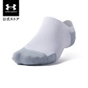 公式 アンダーアーマー UNDER ARMOUR ユニセックス トレーニング 靴下 UA アーマードライ アイソチル ノーショー タブ ソックス メンズ ウィメンズ キッズ 1376078 アンクレット くるぶし ショートソックス 吸汗速乾 防臭(4)