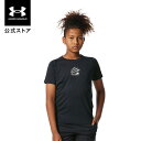 【50%OFF】公式 アンダーアーマー UNDER ARMOUR キッズ ボーイズ バスケットボール Tシャツ カリー テック ショートスリーブTシャツ 〈ロゴ...