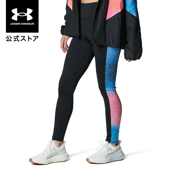 【30%OFF】公式 アンダーアーマー UNDER ARMOUR ウィメンズ トレーニング レギンス＆タイツ UAコールドギア レギンス プリント ベースレイヤー ウィメンズ 1381372 アウトドア スポーツ ジム 運動 部活 レディース 保温 アート ポケット 吸汗 速乾 ストレッチ 消臭