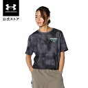 【30%OFF】公式 アンダーアーマー UNDER ARMOUR UA UAコットン クロップ ウォッシュド ショートスリーブTシャツ(トレーニング/WOMEN...