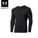 公式 アンダーアーマー UNDER ARMOUR UA UAラッシュ ヒートギア フィッティド ロングスリーブクルーシャツ 〈ウェーブフロント〉(ゴルフ/MEN...