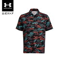 【30%OFF】公式 アンダーアーマー UNDER ARMOUR UA UAプレイオフ プリント ポロ3.0 (ゴルフ/MEN) 1378677 ポロシャツ 半...