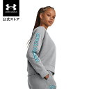 【50%OFF】公式 アンダーアーマー UNDER ARMOUR ウィメンズ トレーニング UAヘビーウェイト テリー クルー ウィメンズ 1379833 アウ...