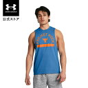 【30%OFF】公式 アンダーアーマー UNDER ARMOUR UA UAプロジェクトロック グラフィック スリーブレス シャツ (トレーニング/MEN) 1...