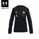 【40%OFF】公式 アンダーアーマー UNDER ARMOUR キッズ ガールズ トレーニング UAライバルフリース イリデセント フーディー 1375229 アウトドア スポーツ ジム 運動 部活 ジュニア 長袖 パーカー フード 伸縮 通気性 裏起毛 保温 軽量 速乾 カンガルーポケット ストレッチ