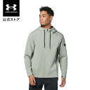 【30%OFF】公式 アンダーアーマー UNDER ARMOUR UA UAアポロニット フルジップ フーディー(トレーニング/MEN) 1385492 ジャージ アウトドア スポーツ ジム 運動 部活 メンズ フード 長袖 ポケット 伸縮 通気性 ストレッチ ドライ
