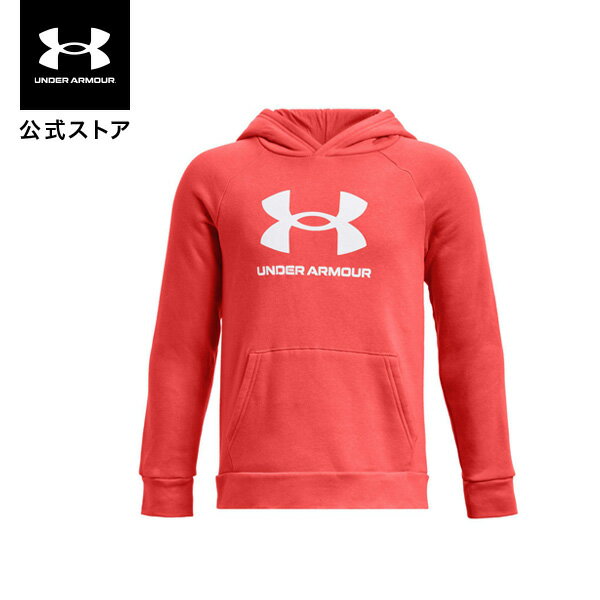 【60%OFF】公式 アンダーアーマー UNDER ARMOUR キッズ ボーイズ トレーニング UAライバルフリース ビッグロゴ フーディー 1379791 ...