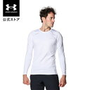 【40%OFF】公式 アンダーアーマー UNDER ARMOUR メンズ ゴルフ アンダーシャツ UAコールドギア フィッティド ロングスリーブ クルー シャツ...