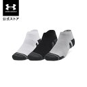 公式 アンダーアーマー UNDER ARMOUR UA UAパフォーマンステック ローカット ソックス (3足セット)(トレーニング/UNISEX) 13795...