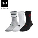【30%OFF】公式 アンダーアーマー UNDER ARMOUR ウィメンズ スポーツスタイル UAエッセンシャル ノベルティ クルー ソックス (3足セット)...