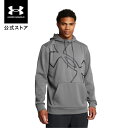 【30%OFF】公式 アンダーアーマー UNDER ARMOUR UA UAアーマーフリース エクストララージロゴ フーディー(トレーニング/MEN) 1386...