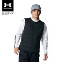 【30%OFF】公式 アンダーアーマー UNDER ARMOUR UA UAドライブ プロ インサレーテッド ベスト(ゴルフ/MEN) 1388321 ジャケット アウター ウインドブレーカー アウトドア スポーツ ジム 運動 部活 メンズ 断熱 耐久 フルジップ ポケット コールドギア 遠赤外線