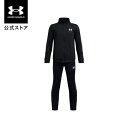 【30%OFF】公式 アンダーアーマー UNDER ARMOUR キッズ UAアイコン 二ット トラックスーツ スポーツスタイル セットアップ 6800 トラッ...