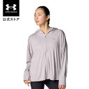 【30%OFF】公式 アンダーアーマー UNDER ARMOUR ウィメンズ UAUVプロテクション フルジップ フーディー Train 長袖 ロングスリーブ ...