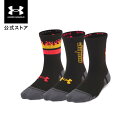 【30%OFF】公式 アンダーアーマー UNDER ARMOUR ユニセックス UAパフォーマンス テック クルー ソックス (3足セット) Train 靴下 1800 ハイソックス 1379521 アウトドア スポーツ ジム 運動 部活 メンズ レディース 通気性 速乾 吸汗 メッシュ
