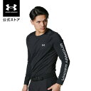 【30%OFF】公式 アンダーアーマー UNDER ARMOUR メンズ UAヒートギア フィッティド ノベルティ ロングスリーブ クルーネック シャツ ゴルフ...