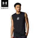 【30%OFF】公式 アンダーアーマー UNDER ARMOUR メンズ カリー テック ロゴ スリーブレス シャツ Basketball タンクトップ 450...