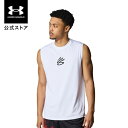 【30%OFF】公式 アンダーアーマー UNDER ARMOUR メンズ カリー テック ロゴ スリーブレス シャツ Basketball タンクトップ 450...