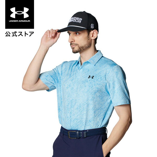 【50%OFF】公式 アンダーアーマー UNDER ARMOUR メンズ UAドライブ ジャカード ポロ ゴルフ ポロシャツ 8600 1389846 アウトド...
