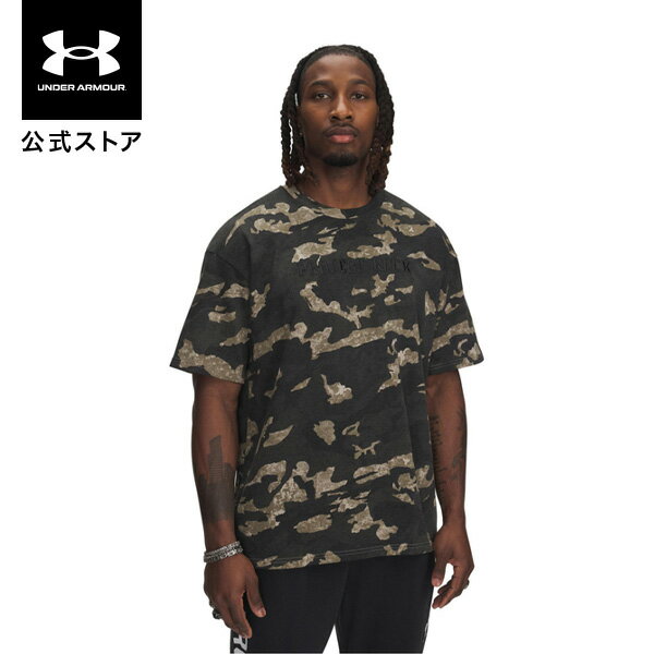 【30％OFF】公式 アンダーアーマー UNDER ARMOUR UA UAプロジェクトロック プリント ショートスリーブ ..