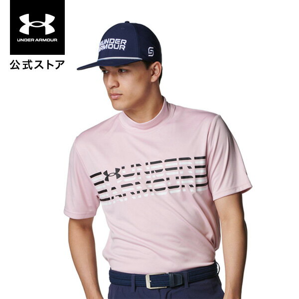【50%OFF】公式 アンダーアーマー UNDER ARMOUR メンズ UAアーマードライ シェイディドロゴ ショートスリーブ モックネック シャツ Golf...