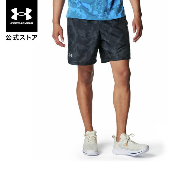  公式 アンダーアーマー UNDER ARMOUR メンズ UAローンチ 7インチ プリント ショーツ Run ハーフパンツ ランニングパンツ ランパン ショートパンツ 半ズボン 陸上 マラソン 1382621