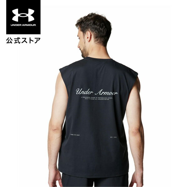 【30％OFF】公式 アンダーアーマー UNDER ARMOUR メンズ UAモチベート グラフィック スリーブレス シャ..