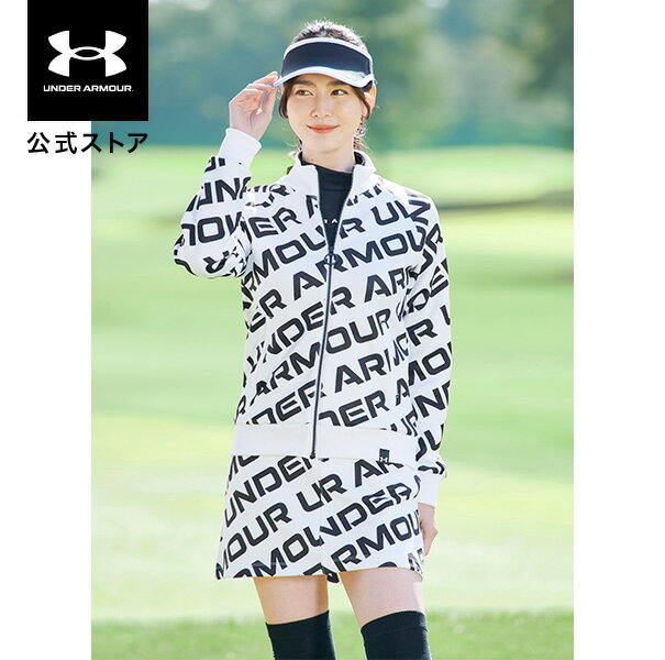 公式 アンダーアーマー UNDER ARMOUR UA UAパフォーマンスニット プリント フルジップ ジャケット （ゴルフ/WOMEN ） 1384966