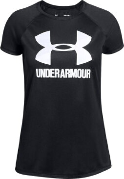 セール価格 公式 アンダーアーマー UNDER ARMOUR ジュニア tシャツ UAビッグロゴソリッドショートスリーブ トレーニング トレーニングウェア フィットネス ウェア Tシャツ ガールズ 1331678 トレーニング tシャツ メンズ ブランド