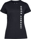 セール価格【公式】アンダーアーマー（UNDER ARMOUR）レディース tシャツ UAテックショートスリーブクルーワードマークグラフィック ( トレーニング トレーニングウェア フィットネス ウェア/Tシャツ/WOMEN ウーマン レディース ) 1345686