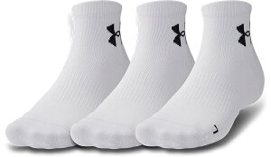 公式 アンダーアーマー UNDER ARMOUR UA メンズ バスケットボール ローソックス （3足セット）トレーニング 1371937 ソックス 靴下