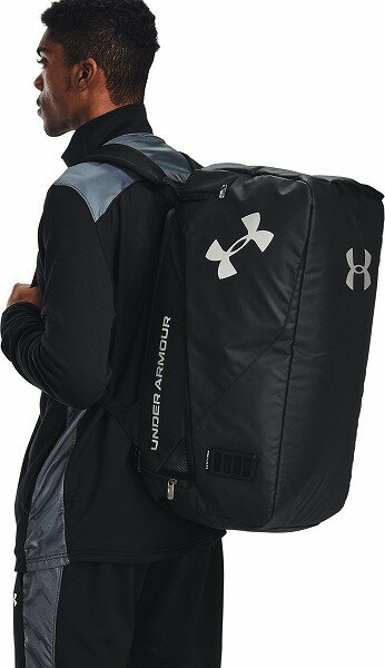 【30%OFF】【父の日】公式 アンダーアーマー UNDER ARMOUR UA ユニセックス トレーニング コンテイン デュオ ダッフル Mサイズ 1361226 バッグ バックパック ダッフルバッグ リュック ショルダーバッグ ボストンバッグ 2way メンズ レディース 撥水 50L