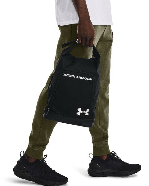 公式 アンダーアーマー UNDER ARMOUR UA ユニセックス トレーニング コンテイン シューズバッグ 1364191 バッグ シューズケース シューズ ポーチ サブバッグ 上履き入れ メンズ レディース キッズ 撥水 ロゴ 無地 メッシュ アウトドア トラベルグッズ 靴収納