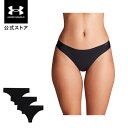 公式 アンダーアーマー UNDER ARMOUR UA UAピュアストレッチ ノーショー ソング (3枚セット)(トレーニング/WOMEN) 1383893 ボ...