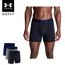 公式 アンダーアーマー UNDER ARMOUR UA UAパフォーマンスコットン 6インチ アンダーウェア (3枚セット)(トレーニング/MEN) 13874...