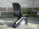 SALE Him Chair /ヒム チェア Fabio Novembre/ファビオ・ノヴェンブレ デザイン ブラック 性のある椅子 イス おしり 店頭展示品【中古】