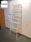 SALE DUENDE/デュエンデ　WALL RACK/ウォールラック 北欧家具 スチール 鉄 ホワイト 白 飾り棚 シューズラック【中古】